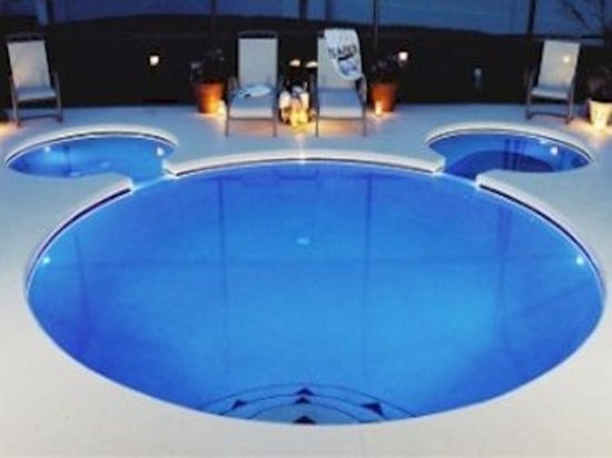 Mickey Pool with fibre optic lighting